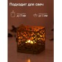 Подсвечник-трансформер куб 1 цвет золото 