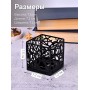 Подсвечник-трансформер куб 3 цвет черный 