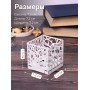 Подсвечник-трансформер куб 3 цвет белый 