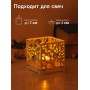 Подсвечник-трансформер куб 3 цвет белый 