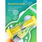 Часы песочные детские на присоске тип 3 исп. 2 "Чистим зубки", "Ракета зеленая", часы желтые