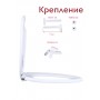Сиденье для унитаза РП-811 Комфорт Люкс красный бант