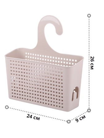 Контейнер Лофт навесной с петлей 240х90х260 мм (латте)