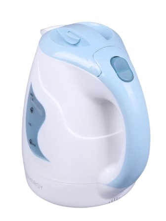 Чайник ENERGY Е-209 1,0л 0,8кВт, диск - БЕЛО-ГОЛУБОЙ