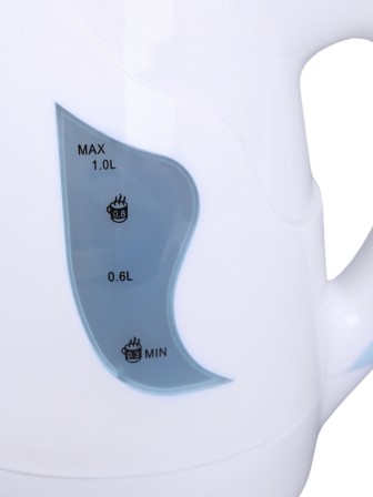 Чайник ENERGY Е-209 1,0л 0,8кВт, диск - БЕЛО-ГОЛУБОЙ