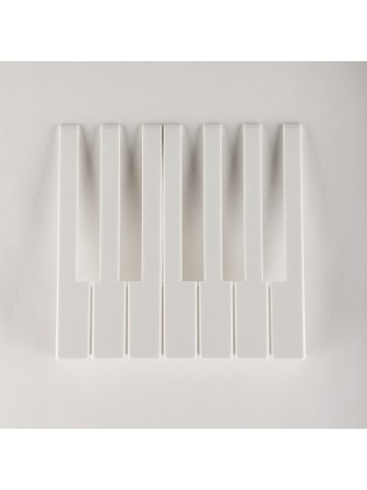 Накладки на клавиши пианино комплект 52 шт белые