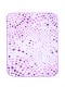 Коврик MDM01XL 40*50 микрофибра фиолетовый в точку