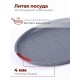 Сковорода блинная Premium (grey) 12901 22см антипригарная с несъемной ручкой