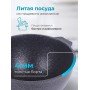 Казан для плова Гранит star 8л, антипригарный с крышкой 58803
