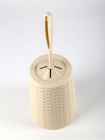 Ерш туалетный с подставкой Плетенка М1792 сл.кость Альтернатива закругленная петля у ручки