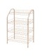 Этажерка для обуви с 4 полками ЭТ2/БЖ бежевый металлик