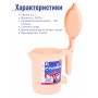 Чайник Росинка 0,5л 0,6кВт, спираль БЕЖЕВЫЙ