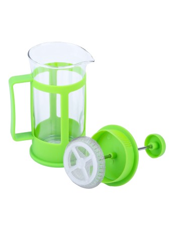 Френч-пресс MALLONY Plastico-350, 350 мл Салатовый