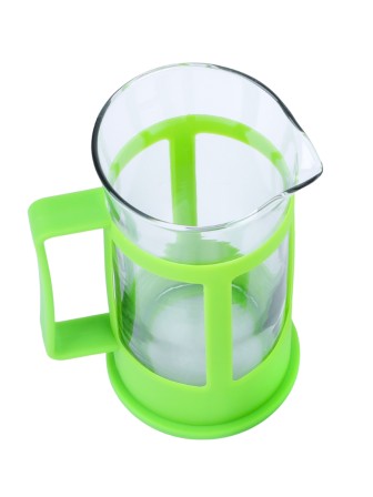 Френч-пресс MALLONY Plastico-350, 350 мл Салатовый