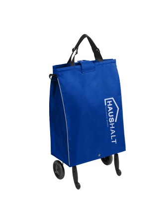 Сумка хозяйственная на колёсах СХ3/3 цвет морская волна