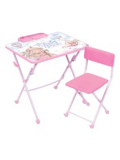 Комплект детской мебели Ника КУ1/МП2 Маленькая принцесса