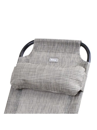 Кресло-шезлонг складное с подножкой и полкой Ника КШ3/3 ротанг