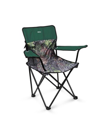 Стул складной с подлокотниками туристический Ника Премиум 5 ПСП5/3, дубовые листья