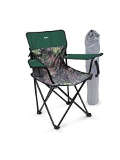 Стул складной с подлокотниками туристический Ника Премиум 5 ПСП5/3, дубовые листья