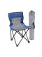 Стул складной туристический Ника Премиум 1 ПСП1/СС синий/серый