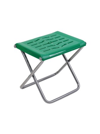 Стул складной с пластиковым сиденьем походный Ника ПСП4/З, зеленый
