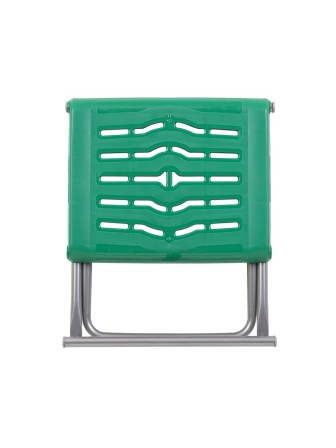 Стул складной с пластиковым сиденьем походный Ника ПСП4/З, зеленый
