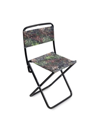 Стул складной походный со спинкой Ника ПС2/3 дуб.лист