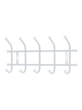 Вешалка настенная Ника ВНТ5/МС матовая серая