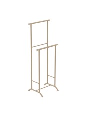 Вешалка напольная для полотенец Ника ВПЛ1/БЖ бежевый металлик