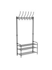 Вешалка напольная Ника ВПШ1/Ч черная