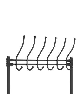 Вешалка напольная Ника ВПШ1/Ч черная