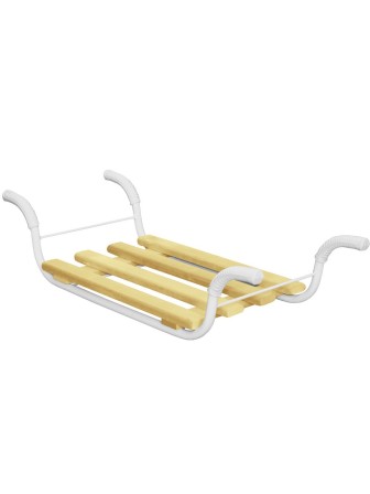 Сиденье в ванну Ника СВ1 Эконом (4-х реечное съемное, металлический каркас)