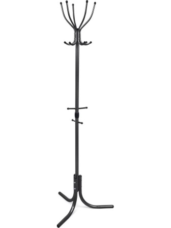 Вешалка напольная для одежды Ника Комфорт ВК5, цвет черный