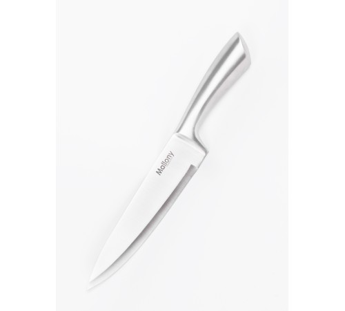 Нож кухонный Mallony MAESTRO MAL-02M поварской 20 см, цельнометаллический