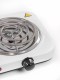 Плитка электрическая CENTEK CT-1509 белая, 2 конфорки 2 кВт, ТЭН