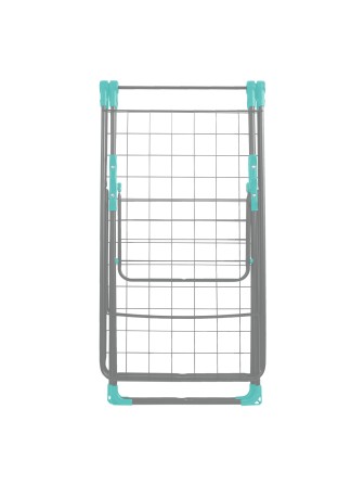 Сушилка для белья Ника СБ8П/С напольная, 2 уровня, разное направление прутьев