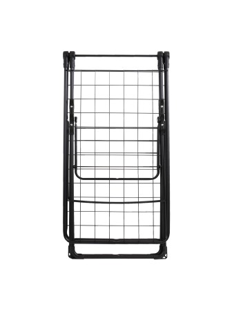 Сушилка для белья Ника СБ8П/Ч напольная, 2 уровня, разное направление прутьев