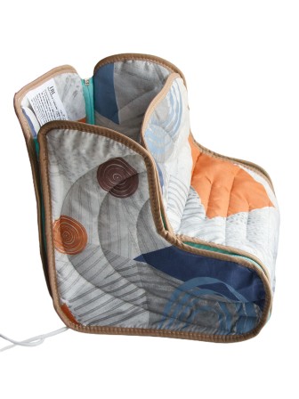 Электрическая грелка для ног Сапог 3-в-1 ЭМ-01-5, 25х90 см