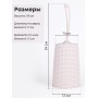 Ерш туалетный с подставкой Плетенка М1792 сл.кость Альтернатива скошенная петля у ручки