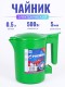 Чайник Росинка 0,5л 0,6кВт, спираль ЗЕЛЕНЫЙ