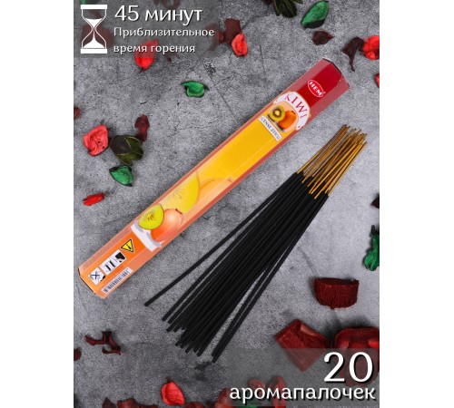 Благовония HEM, шестигранники, Киви (Kiwi)
