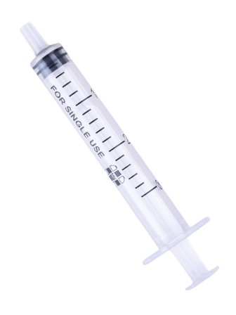 Шприцы 3 мл, игла надета, 23G x 1 1/4 (0,6 x 30 мм), 100 шт в ПАКЕТЕ