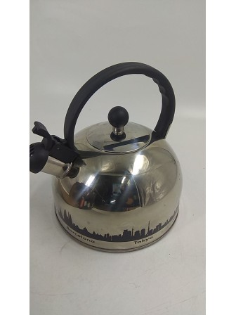 Уценка! Чайник для плиты со свистком 2,8 л MALLONY MAL-CITY-01