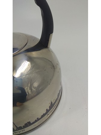 Уценка! Чайник для плиты со свистком 2,8 л MALLONY MAL-CITY-01