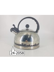 Уценка! Чайник для плиты со свистком 2,8 л MALLONY MAL-CITY-01