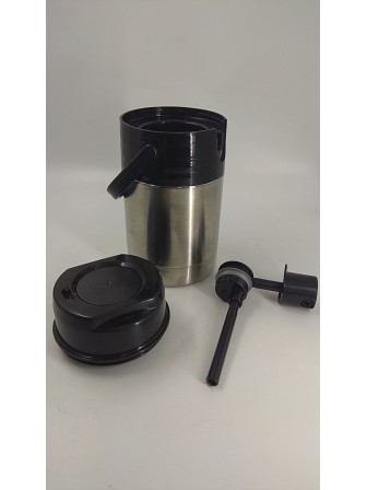 Уценка 25-0046 Термос для напитков с помпой Гейзер 2 л, 1С57 Амет