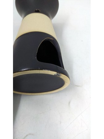 Уценка! Аромалампа N300-11 "Высокий сосуд с песочной лентой" ЧЕРНЫЙ