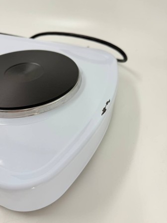 25-0437 Электрическая плитка Мечта 212Ч белая, 2 конфорки, чугун