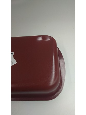 Уценка! 25-0258 Противень Scovo Expert СЭ-047, 290х200х50мм, бордовый