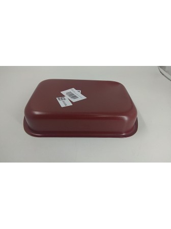 Уценка! 25-0258 Противень Scovo Expert СЭ-047, 290х200х50мм, бордовый